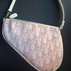 Authentic Dior Girly Saddle Bag